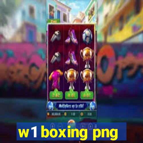 w1 boxing png